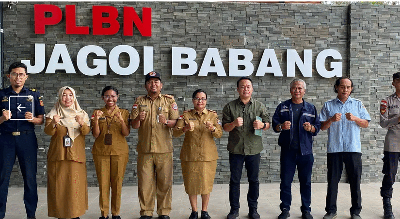 PLBN Jagoi Babang Perkuat Sinergi dengan Border Serikin melalui Pertemuan Koordinasi