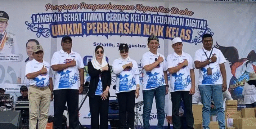 PLBN Sebatik Fasilitasi PKU Akbar PNM dan Pekan Literasi Akbar Bank Indonesia Dukung UMKM